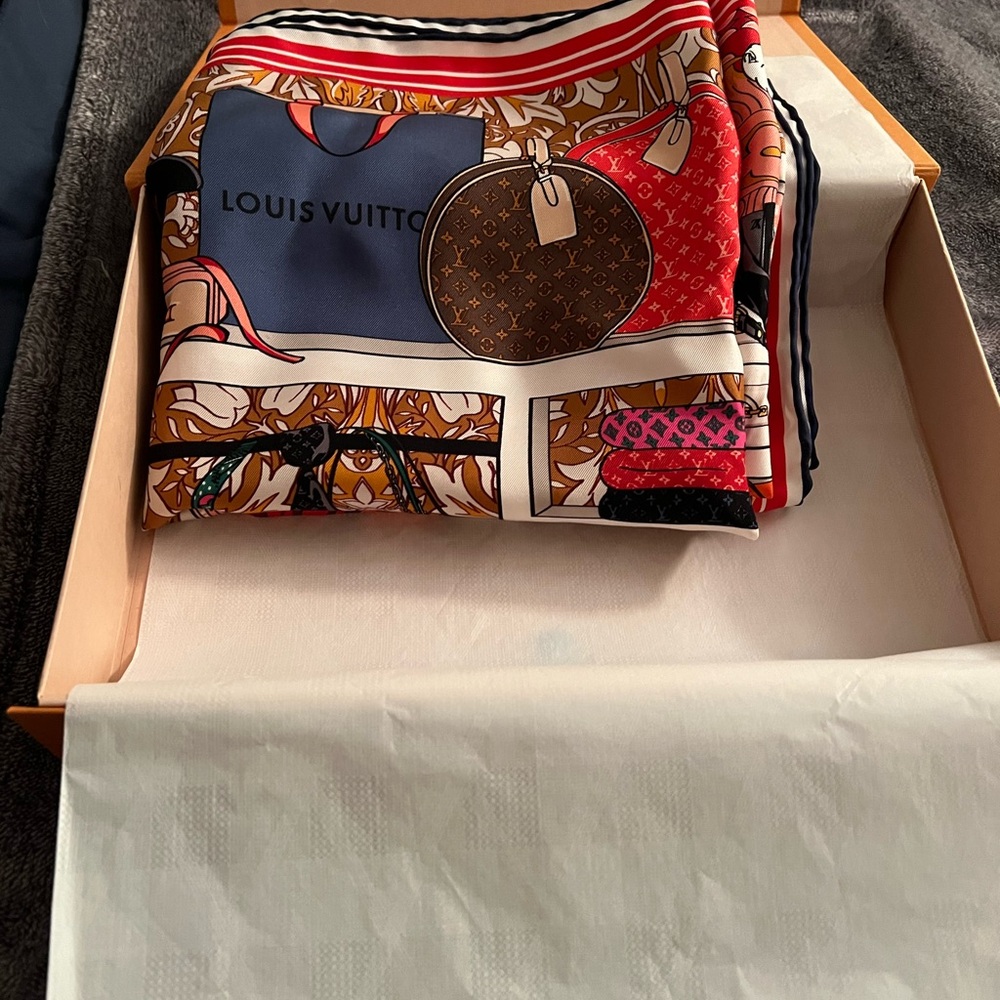 Louis Vuitton Multicolor Scarf - Picture 11 of 12
